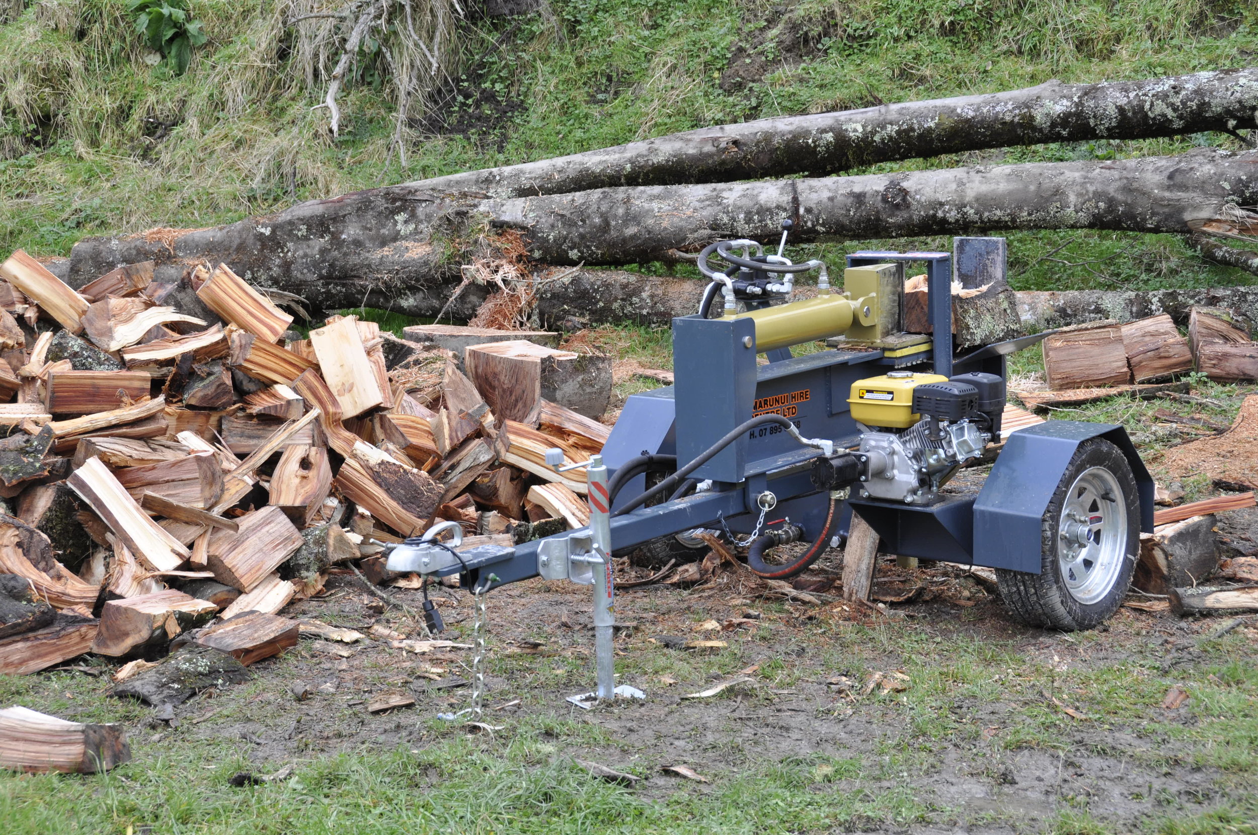 Building a log splitter - The Shed
