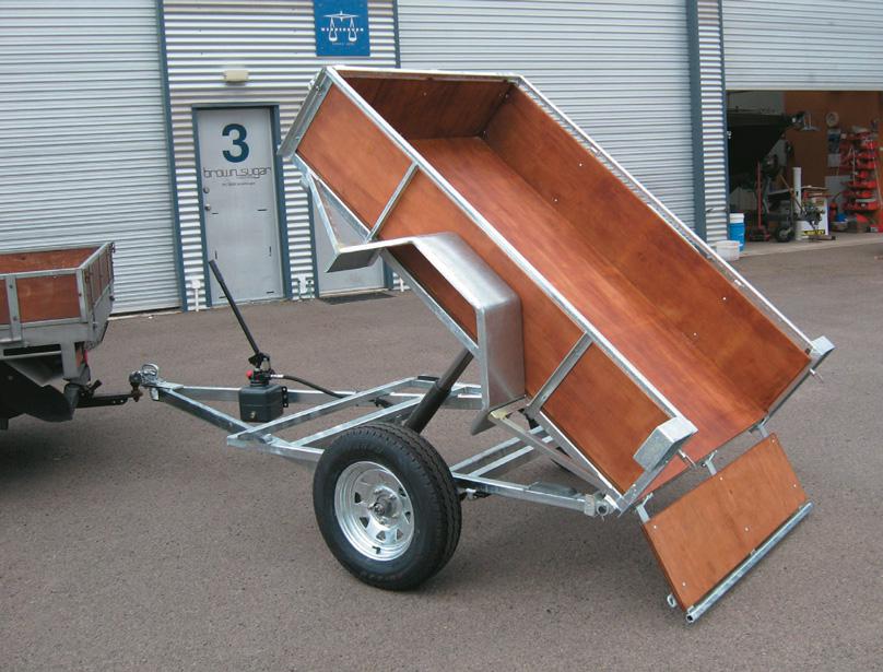 Build a tipping trailer - The Shed