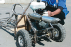 EXHAUST MODIFICATION  You can do the math if you wish.  The exhaust port is open for 150º of crank duration and the exhaust wave velocity is around 1400 ft (426 metres) /sec. The effective length of a tuned exhaust is measured from the piston face a…