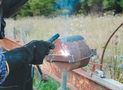 Welding counterweight
