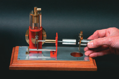 12. Cylinder with threaded aluminium piston
