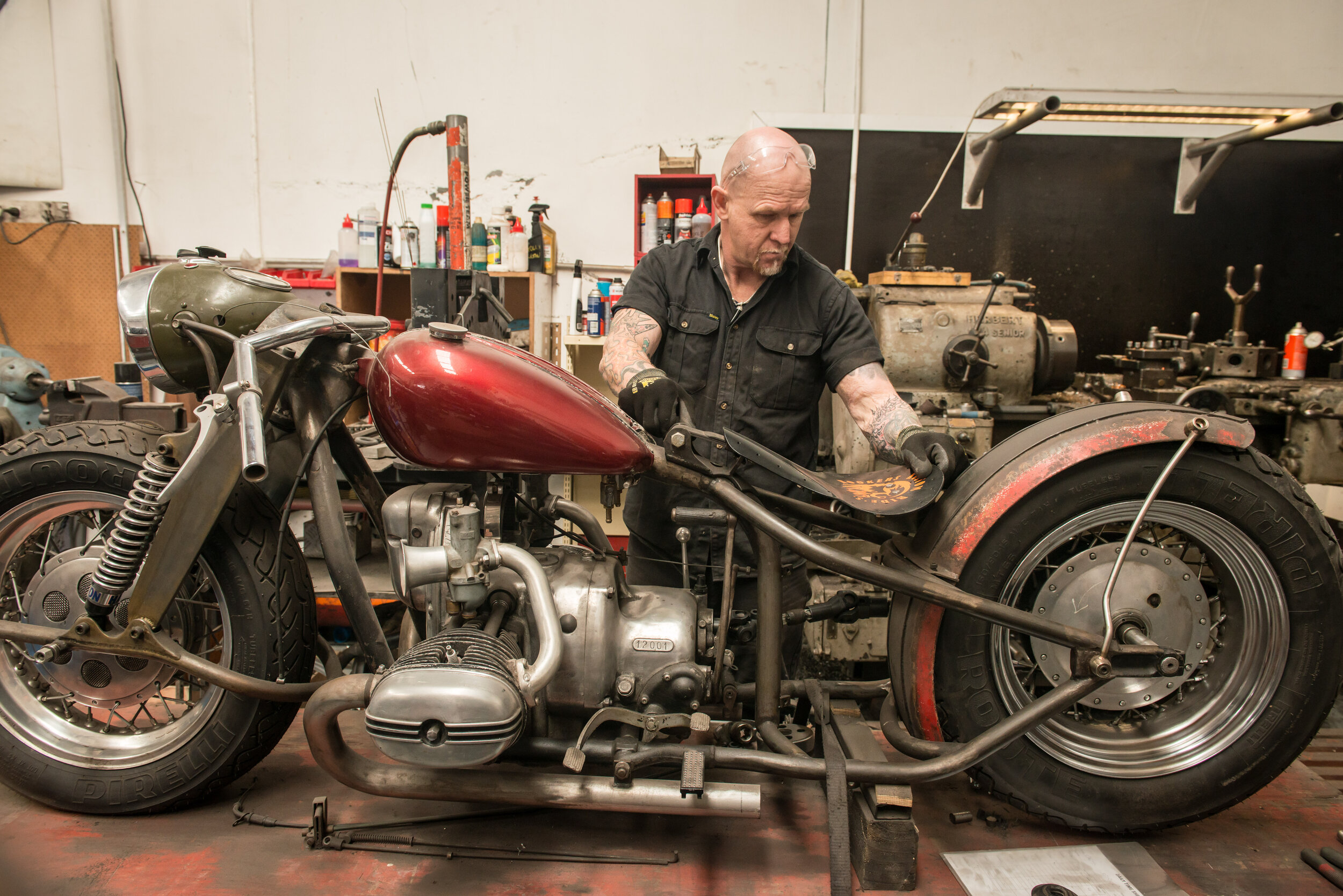 Jody Hooker chopped from 1960's Ural sidecar BSA tank _.jpg