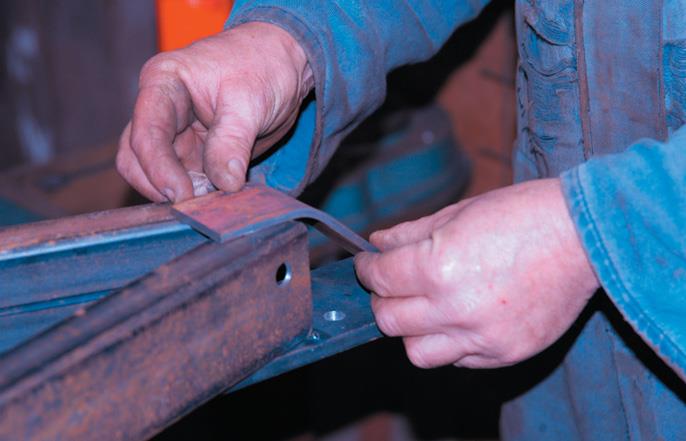 Put skip mount on coupling plate.