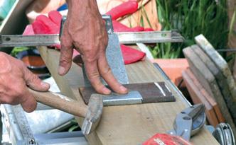 Prepare galvanised sheet…