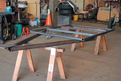 Turn frame over.