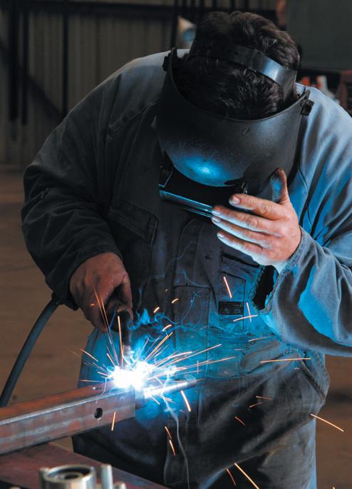 Weld in stub axle.