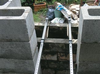 Ply spacer in place.