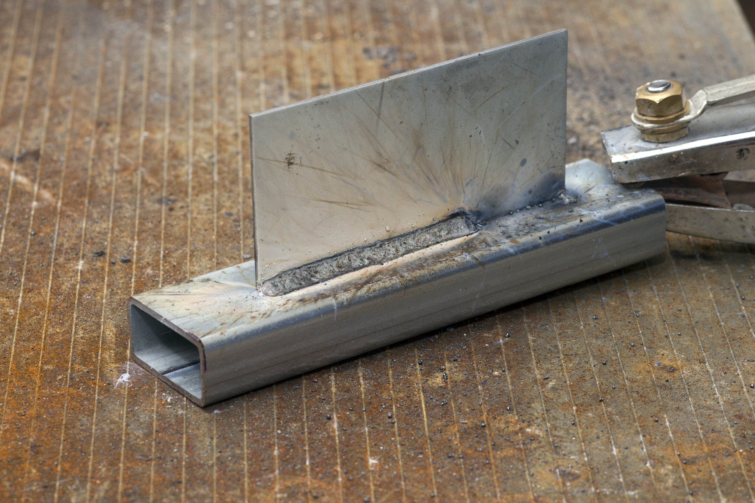 Weld on galvanised...