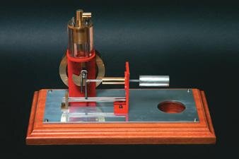 11. Displacer piston in place
