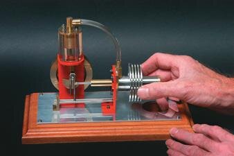 13. Tube and heat sink in place