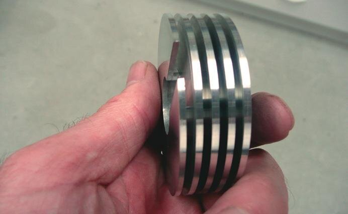 Finished heat sink
