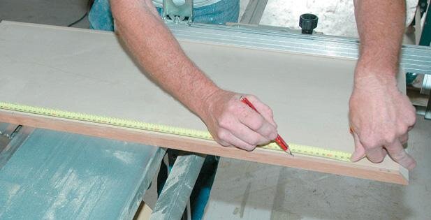 Marking sheet for carcase components