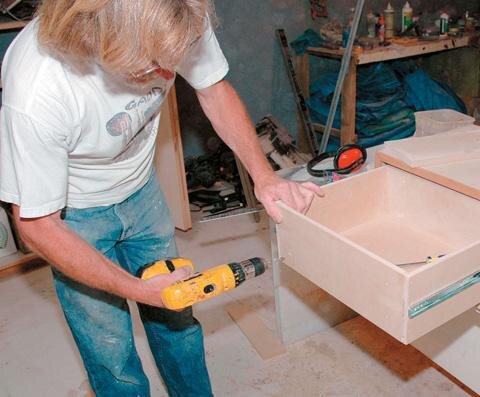 Drilling adjustment holes oversize