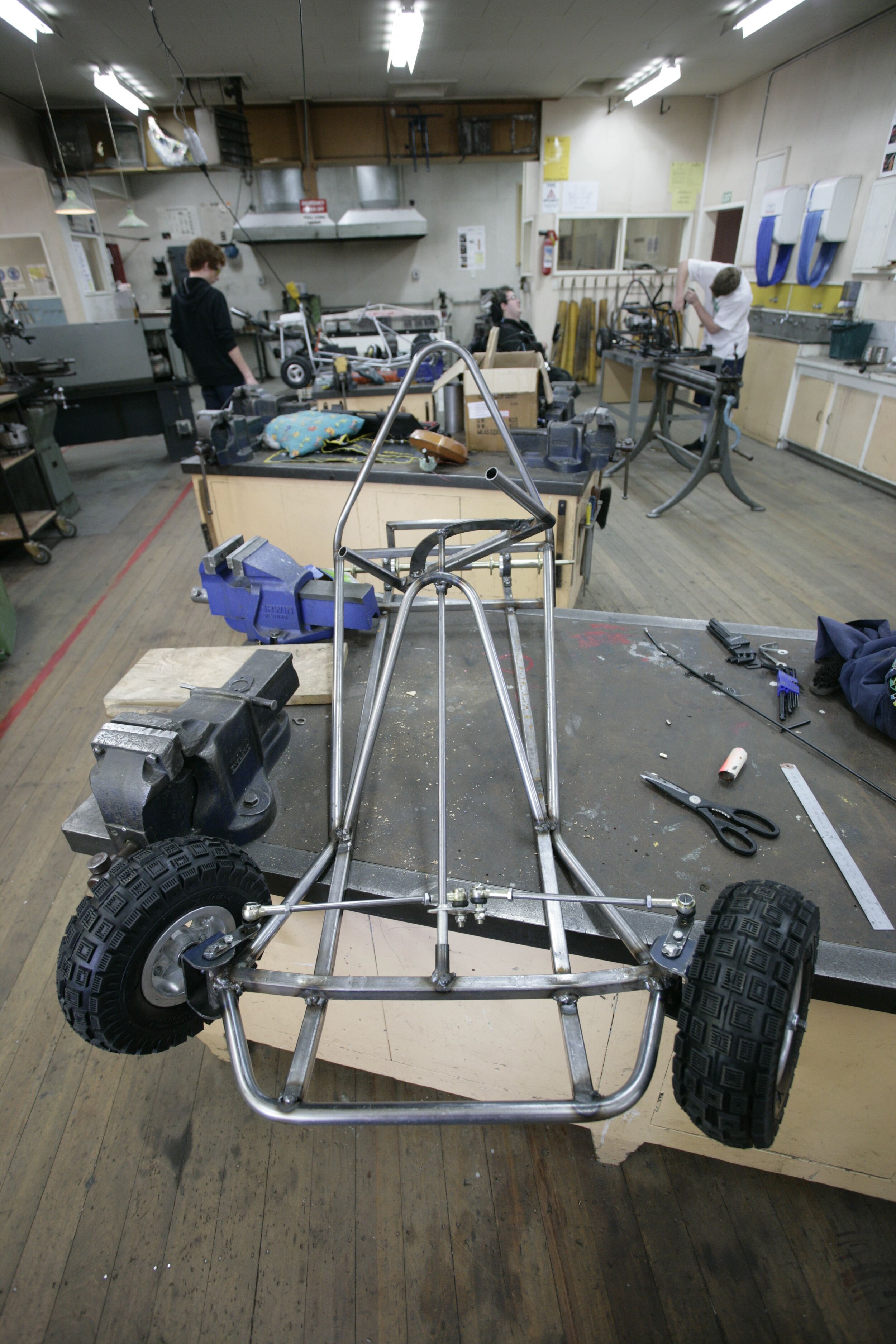 Steering assembly.