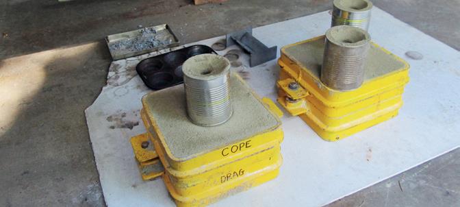 Ready for the pour