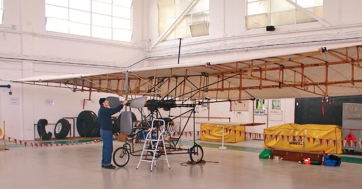 Ivan Mudrovich’s interpretation of Richard Pearse’s aircraft with...
