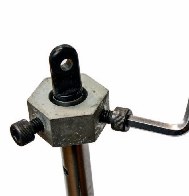 Using the crimping tool.