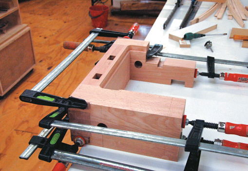 Glue up