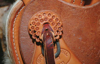 Finished strings and buttons