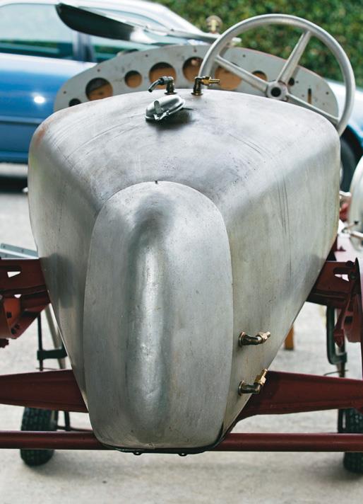 Rear panel work rough-fitted