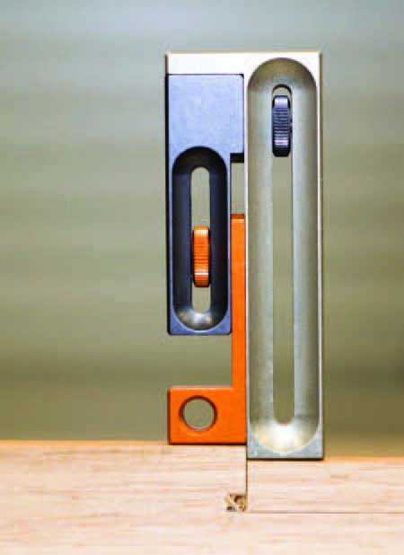 Setting the kerf maker to the exact kerf of the tablesaw