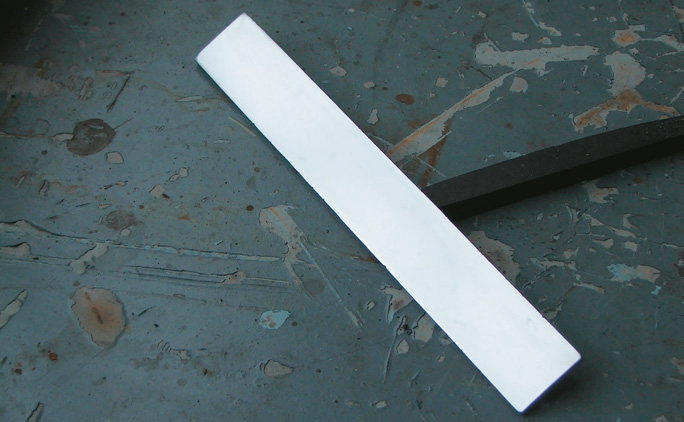 High finish before etching