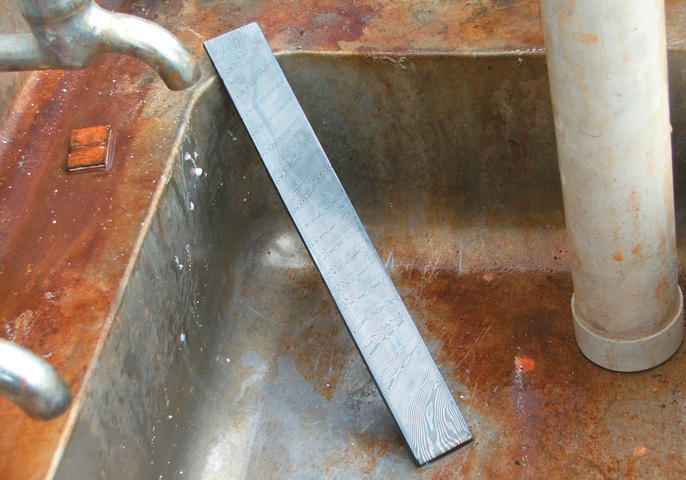 Afer 30 seconds of etching