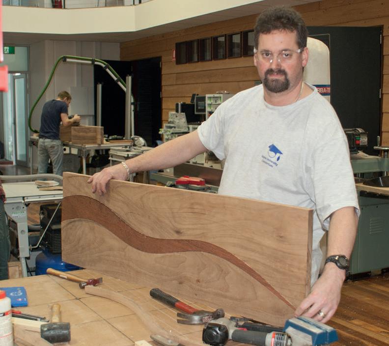 Dry fit of the resulting top