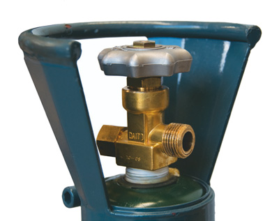 Co2 outlet. Note male thread