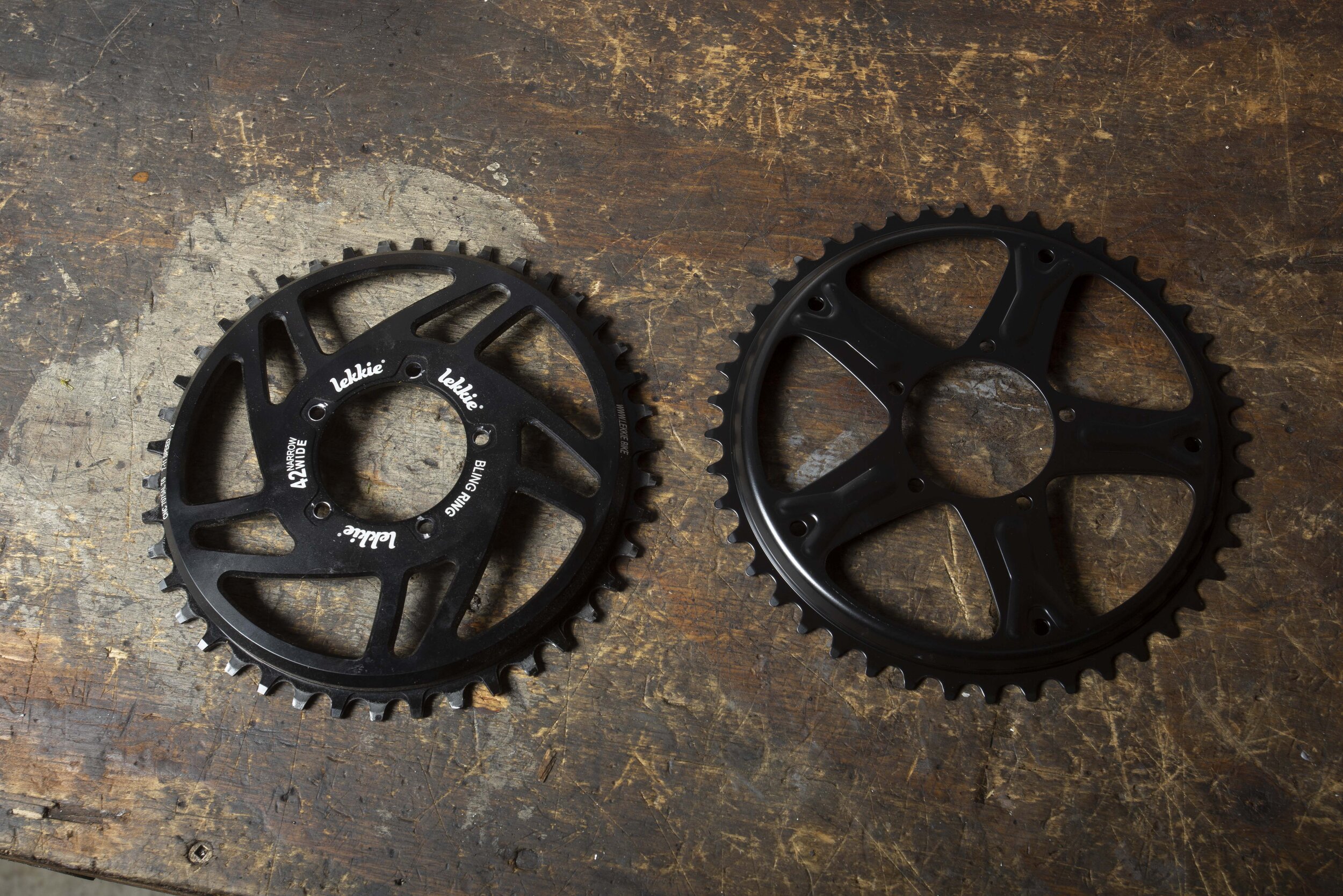 Better performing front chain rings available