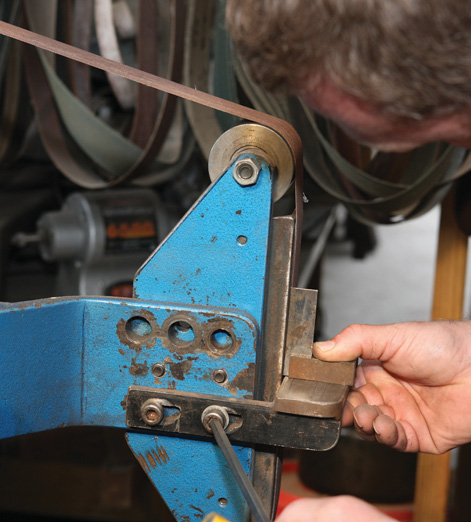 square up bench rest to platen