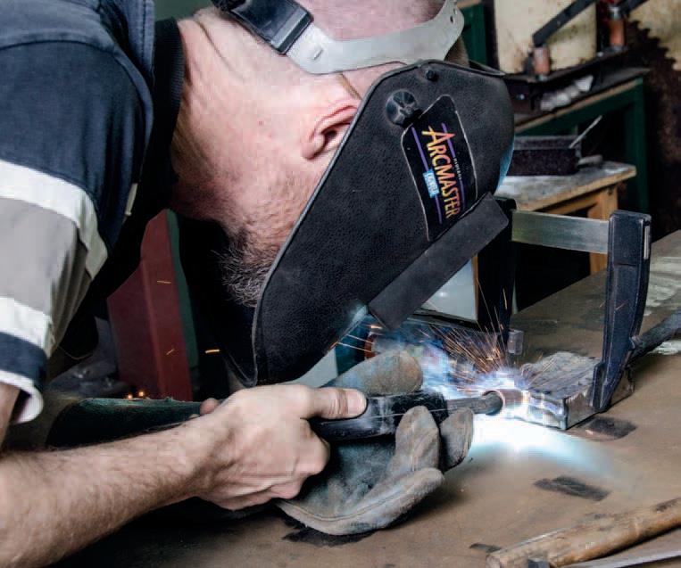 Welding the billet