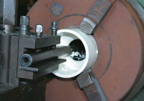 Create rebate for O-ring.