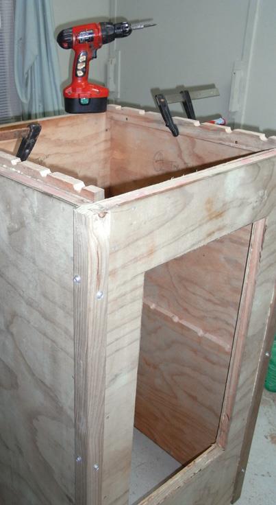 Rebar supports act as locator for removable roof