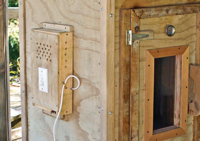Ventilated fan box
