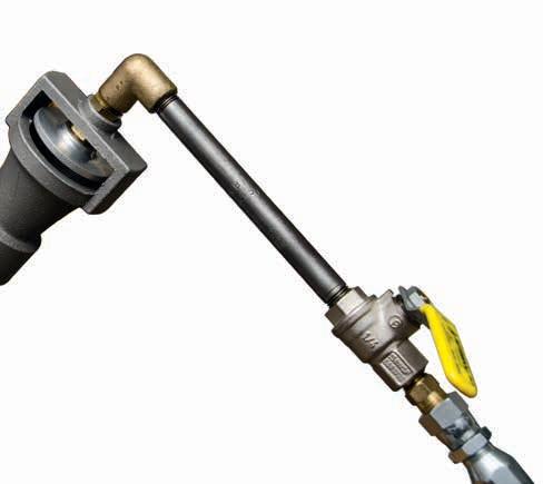 The burner valve.