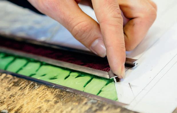 Taking trouble with making corners...