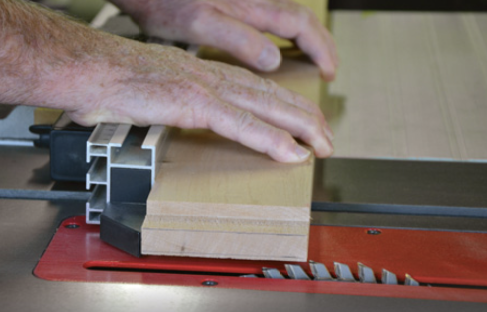 Preparing tenons.