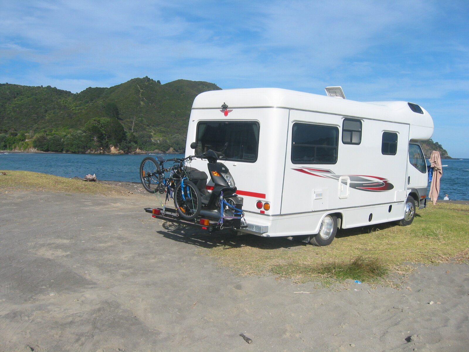 East Cape holiday—no worries with scooter carrier