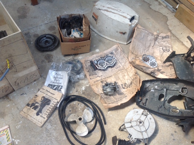 The original owner saw the potential for the engine and ordered many of the parts to repair it in 1973