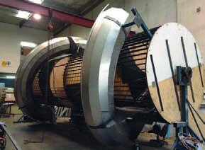 The jig used to form the slide