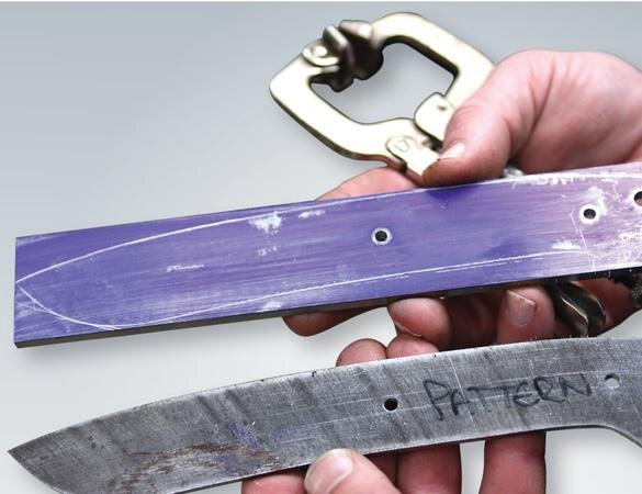 ...and produces outline