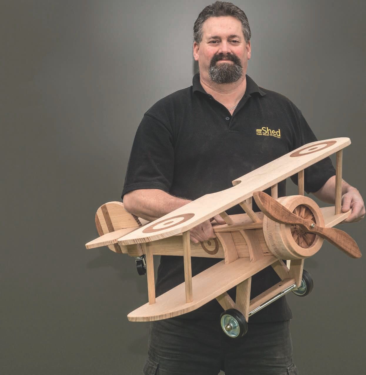 The finished Sopwith Camel…a toy with a history