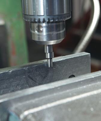 ...to accurately locate fixed vice jaw.