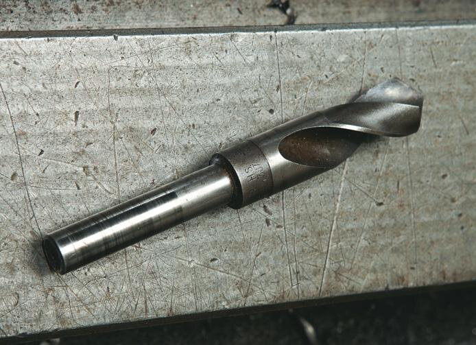 Stepped-shank drill