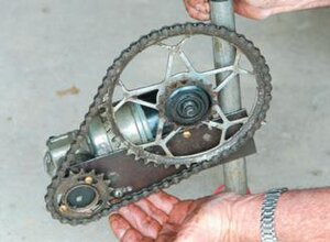 Tensioned by weight