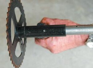 Lubrication and wiring holes