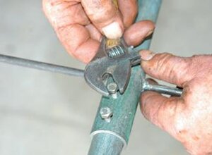 Holding sleeves and spikes
