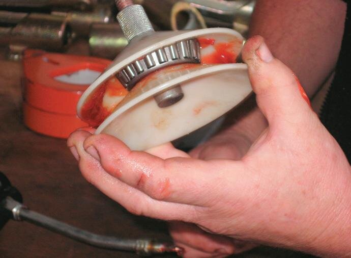 Greased bearings