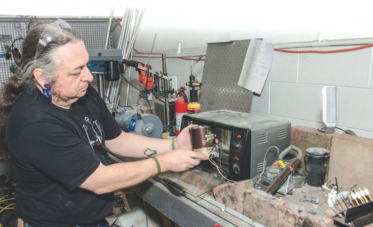 Leave it to cure overnight then into the oven